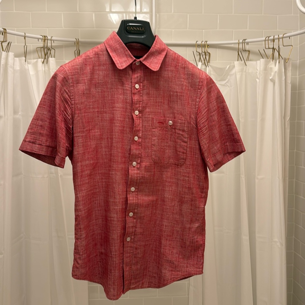 Outclass short sleeve button up - made in Canada